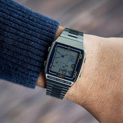 Timex Q LCA Reissue Digital 33MM Silver