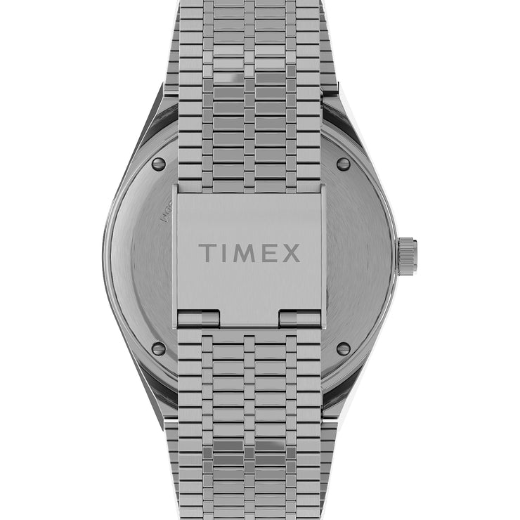 Timex Q Reissue Black Silver SS