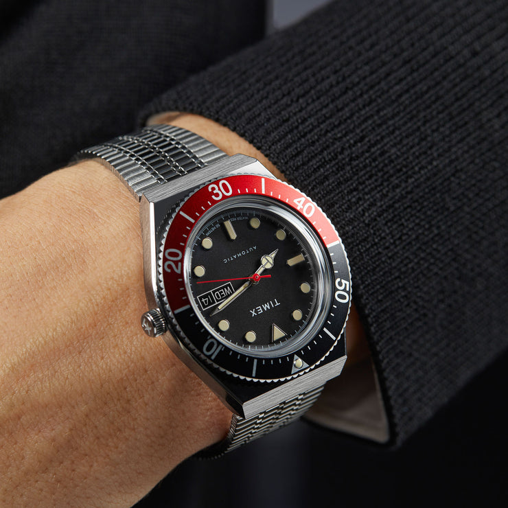 Timex M79 Automatic "Coke" Black Red SS