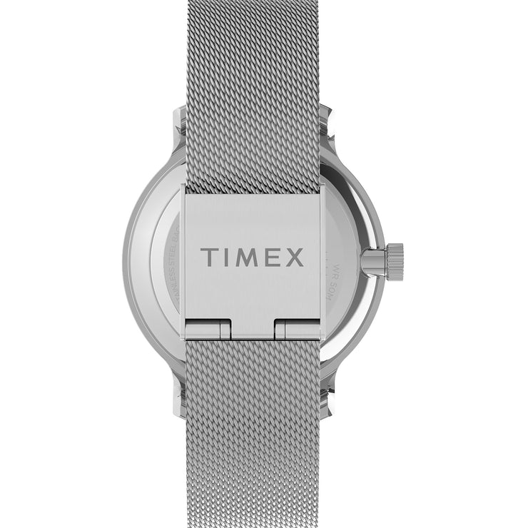 Timex Transcend Silver Mesh