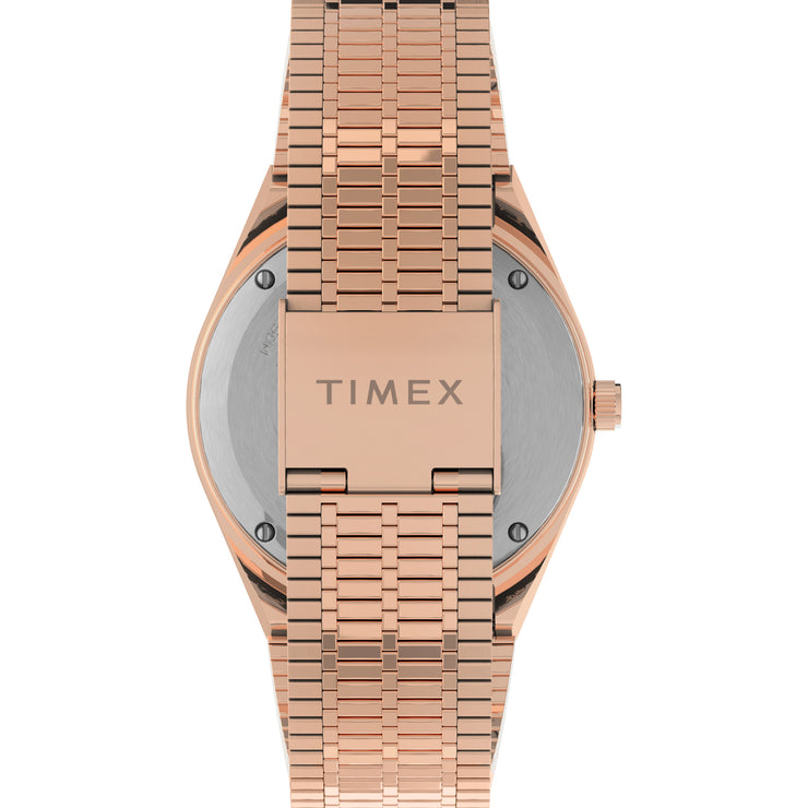 Timex Q 36mm Rose Gold SS
