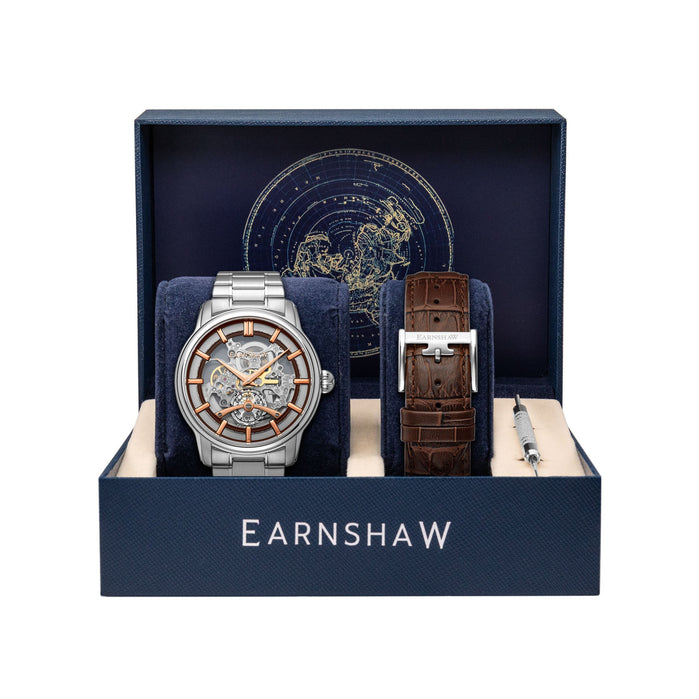 Thomas Earnshaw Longitude Whiston Automatic Radiant Red Limited Edition angled shot picture