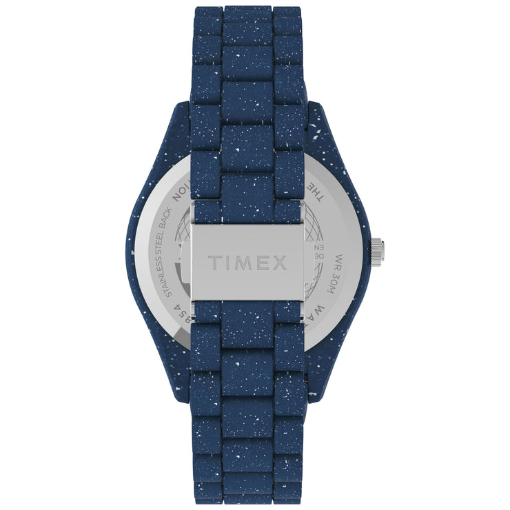 Timex Waterbury Ocean 41mm Recycled rPET Dark Blue