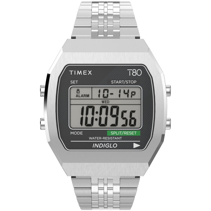 Timex T80 Steel 36mm Silver