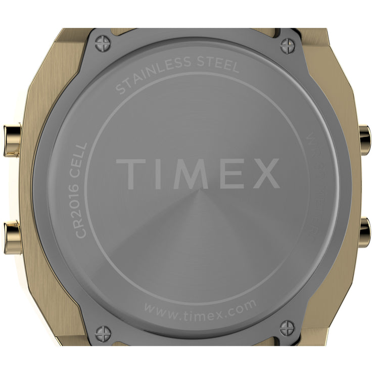 Timex T80 Steel 36mm Gold