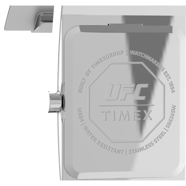 Timex x UFC Championship ID Bracelet 30mm Silver