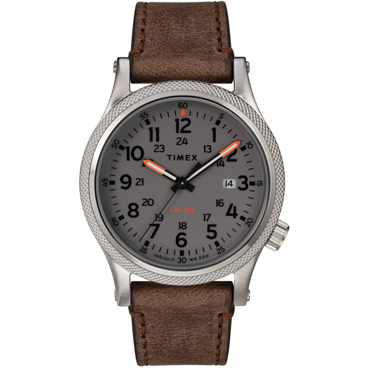 Timex Allied LT Indiglo Brown Grey | Watches.com