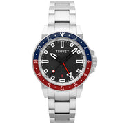 Tsovet SMT-DW42 GMT Hybrid Kinematic Automatic Blue Red