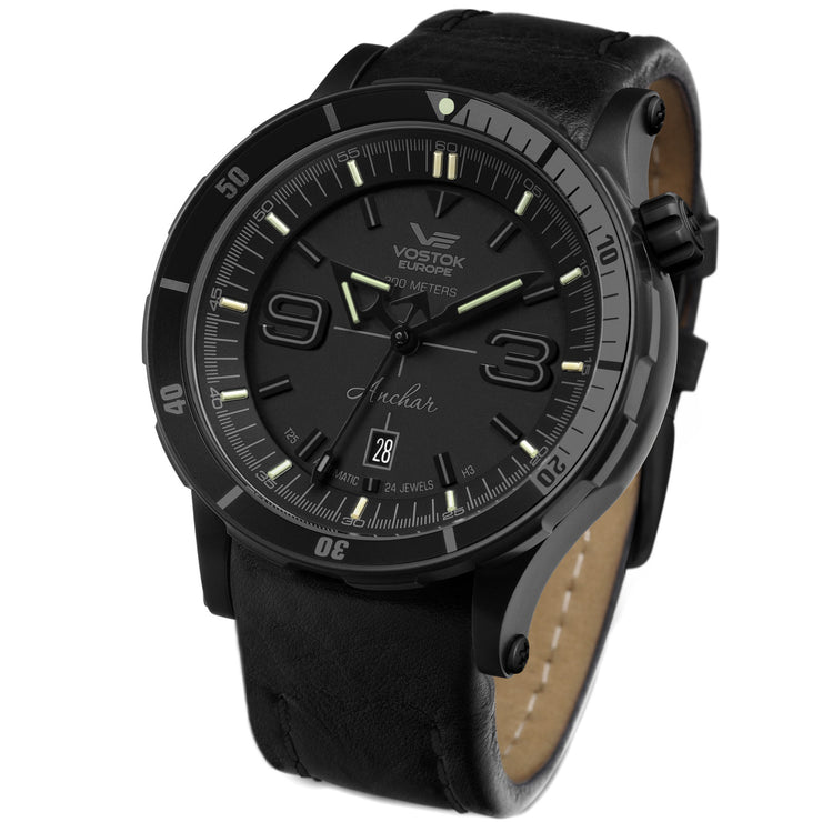 Vostok-Europe Anchar Dive Automatic All Black Limited Edition