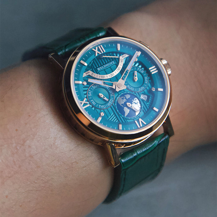 Waldhoff Multimatic II Automatic Emerald angled shot picture