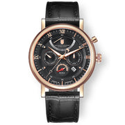 Waldhoff Multimatic Automatic Rose Gold Obsidian Black