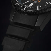 Zodiac ZO3557 Super Sea Wolf Swiss GMT Automatic SS Black