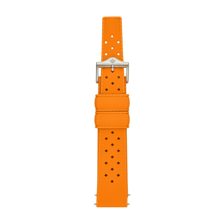 Zodiac 20mm Orange Rubber Tropic Strap | Watches.com