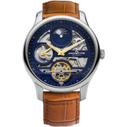 Archetype Archer Automatic Silver Tan Navy