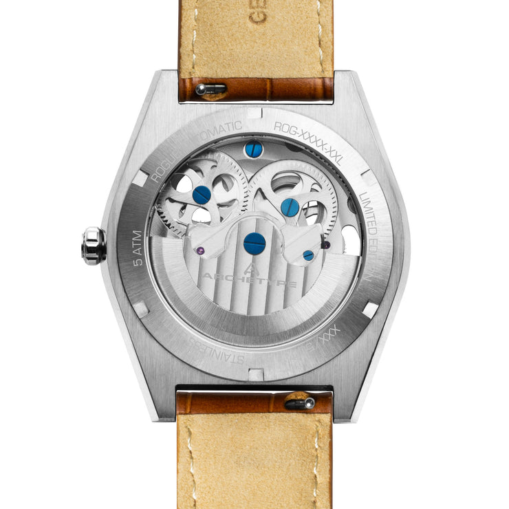 Archetype Rogue Automatic Silver Brown Navy