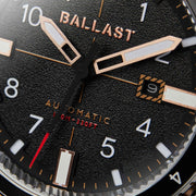 Ballast Trafalgar Dual Time Automatic Brown Gold