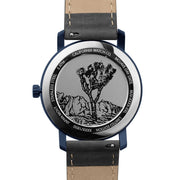 California Watch Co. Mojave Leather Deep Blue Gray