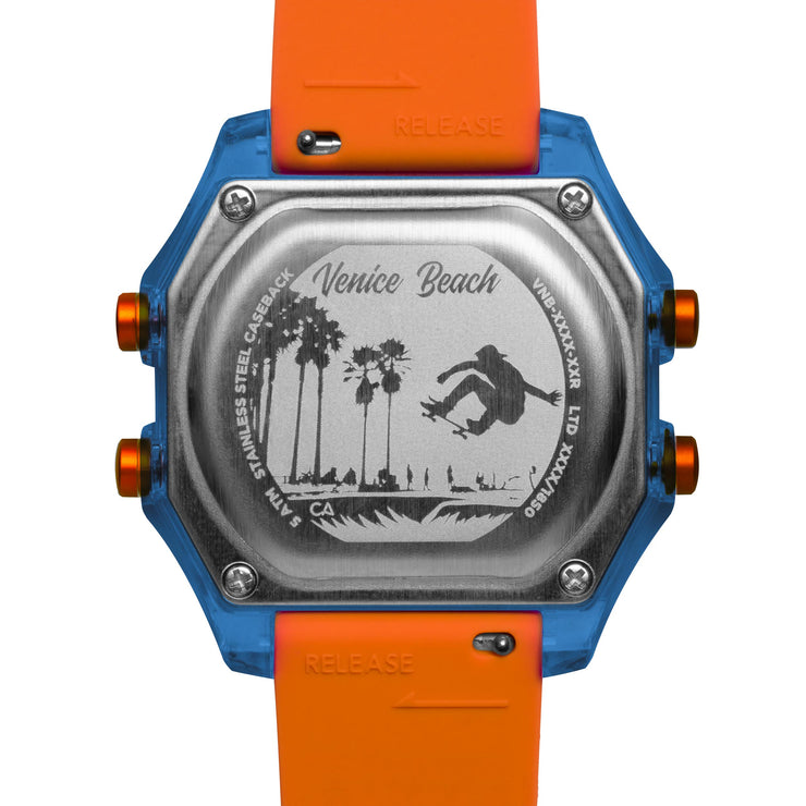 California Watch Co. Venice Beach Digital Blue Orange