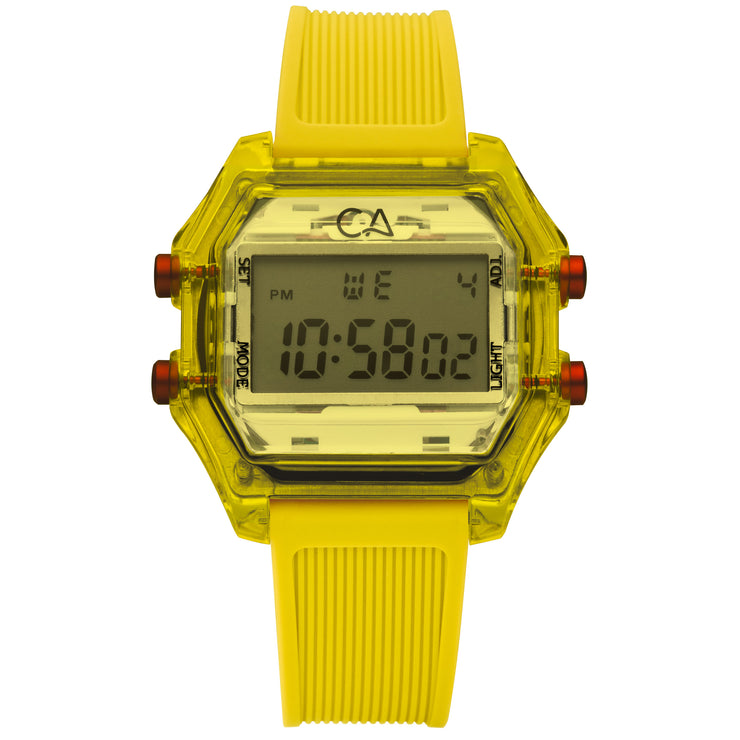 California Watch Co. Venice Beach Digital Yellow