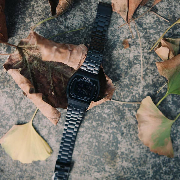 Casio Vintage Digital Black Watches.com