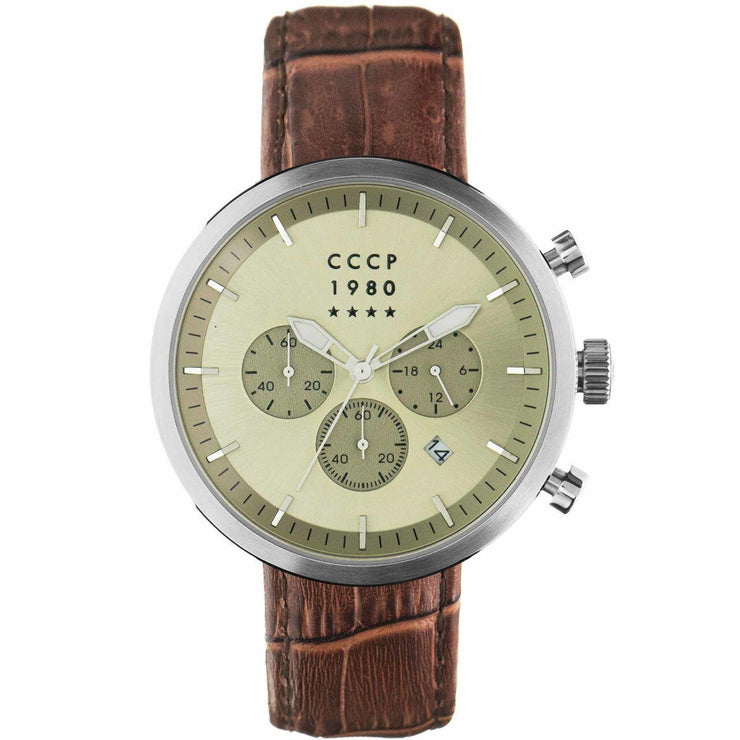 CCCP Kashalot Dress Silver Brown Beige