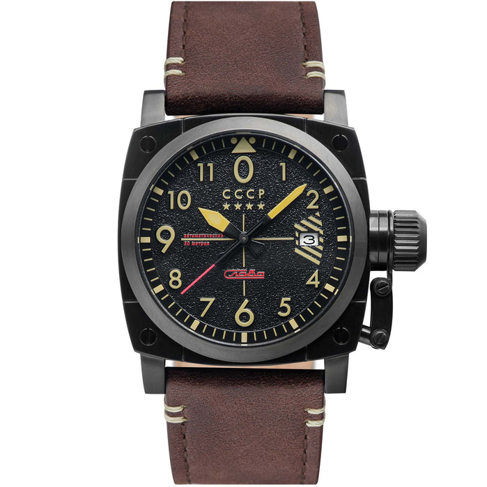 CCCP Gurevich Automatic Black Brown angled shot picture