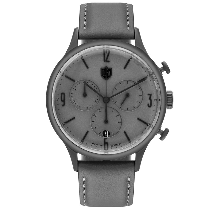 DuFa Van Der Rohe Chrono All Gray angled shot picture