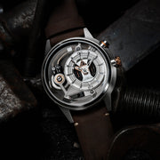 The Electricianz Steel Z Silver Brown