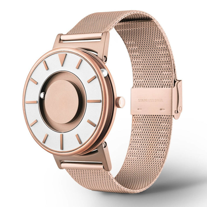 Eone Bradley Classic Rose Gold Mesh angled shot picture