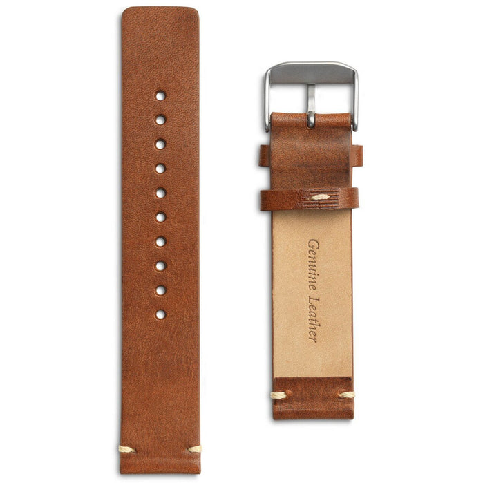 Eone Bradley Chestnut Brown Leather Strap angled shot picture