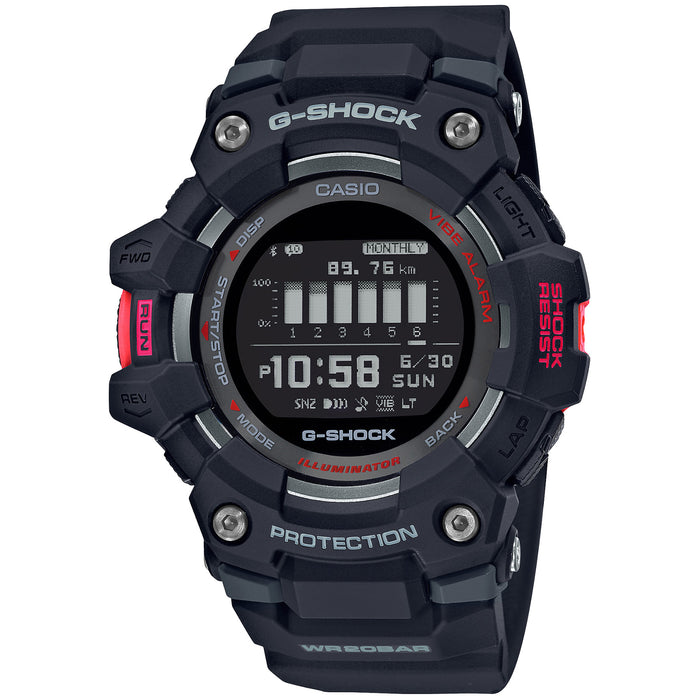 G-Shock GBD-100 G-Squad Connected Black angled shot picture