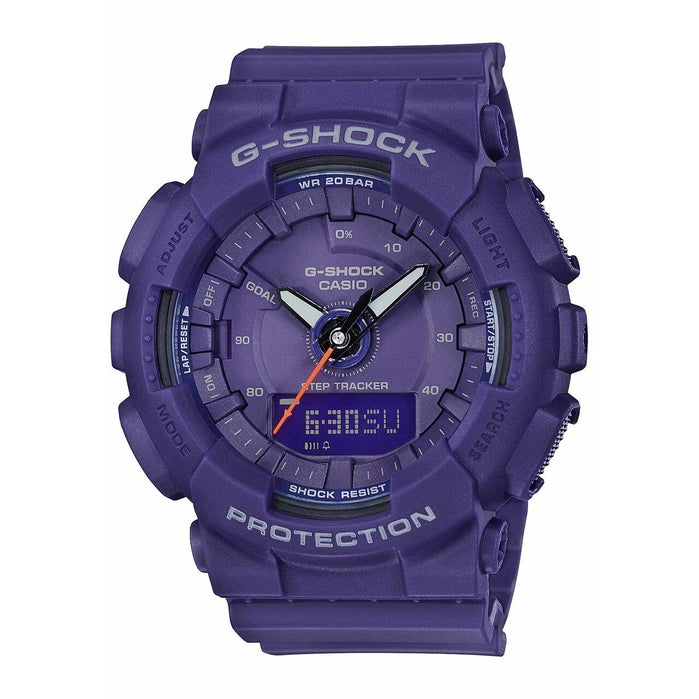 G-Shock GMAS130VC S-Series Step Tracker Purple angled shot picture