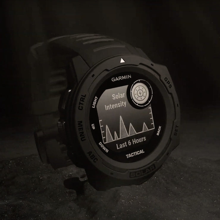 Garmin Instinct Solar GPS Smartwatch Tactical Edition Moss
