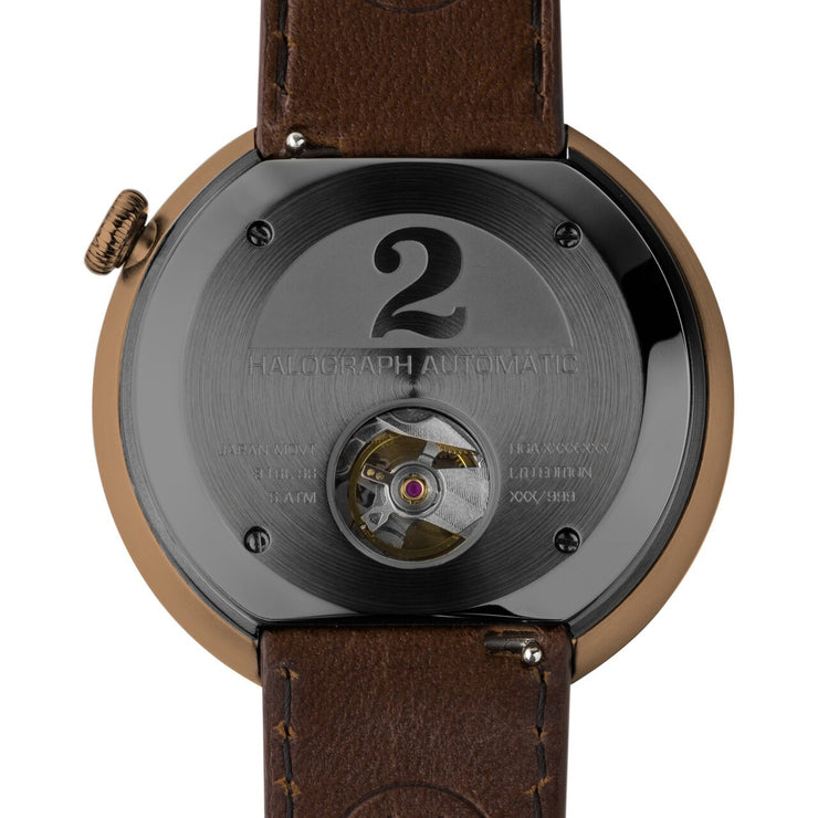 Xeric Halograph II Automatic Bronze Blue Limited Edition