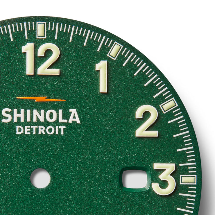Shinola Runwell 45mm Automatic Green Brown