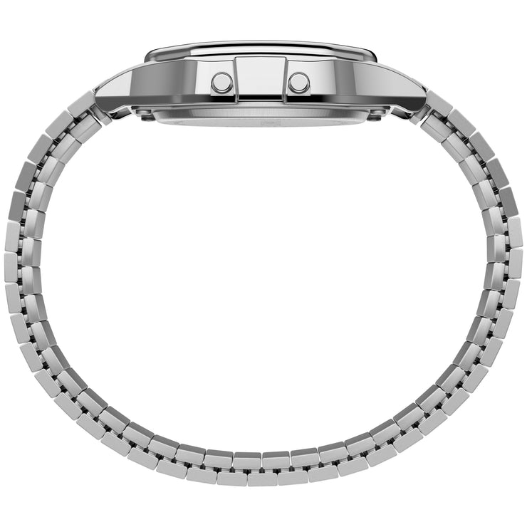 Timex T80 Digital Silver SS Expansion Band