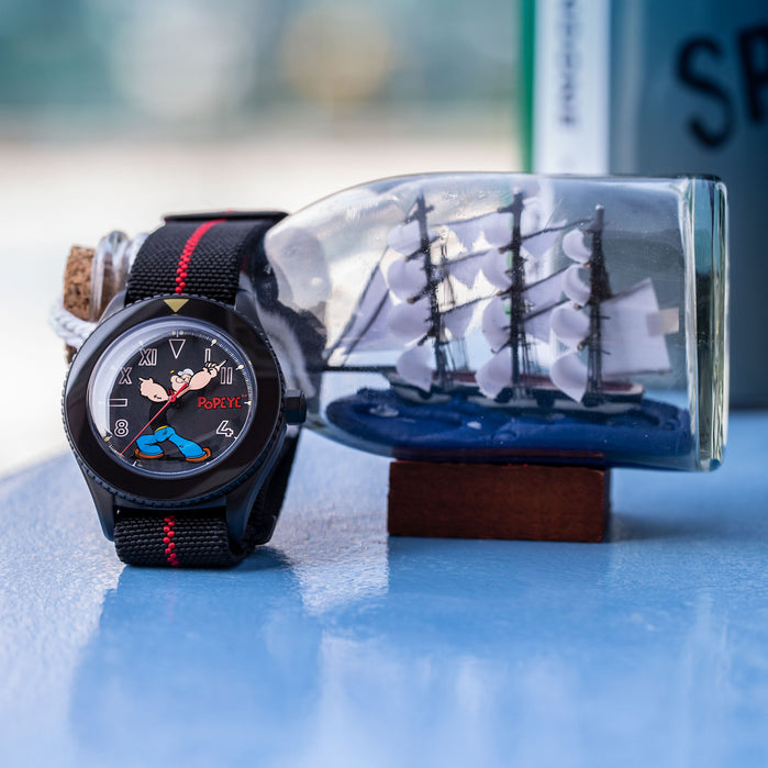 UNDONE x Popeye Automatic The Sailorman Limited Edition angled shot picture