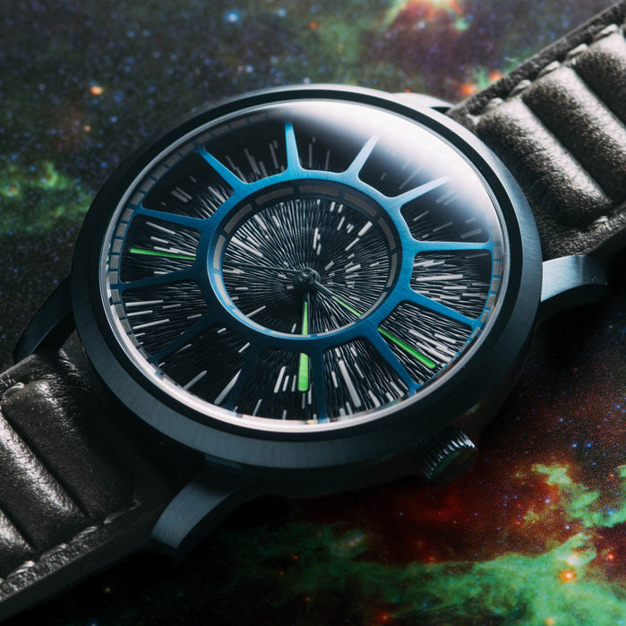 Xeric Hyperspace Automatic Blue Supernova angled shot picture