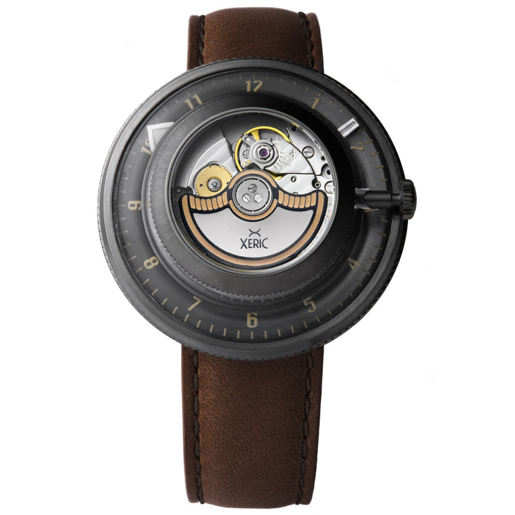 Xeric Invertor Automatic Gunmetal Brown Limited Edition