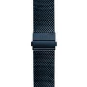 Xeric 20mm Blue PVD Mesh Bracelet with Deployant Clasp