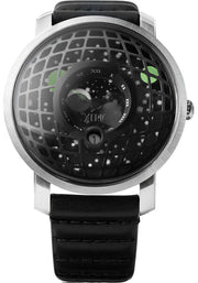 Xeric Trappist-1 American Moonphase Silver Black